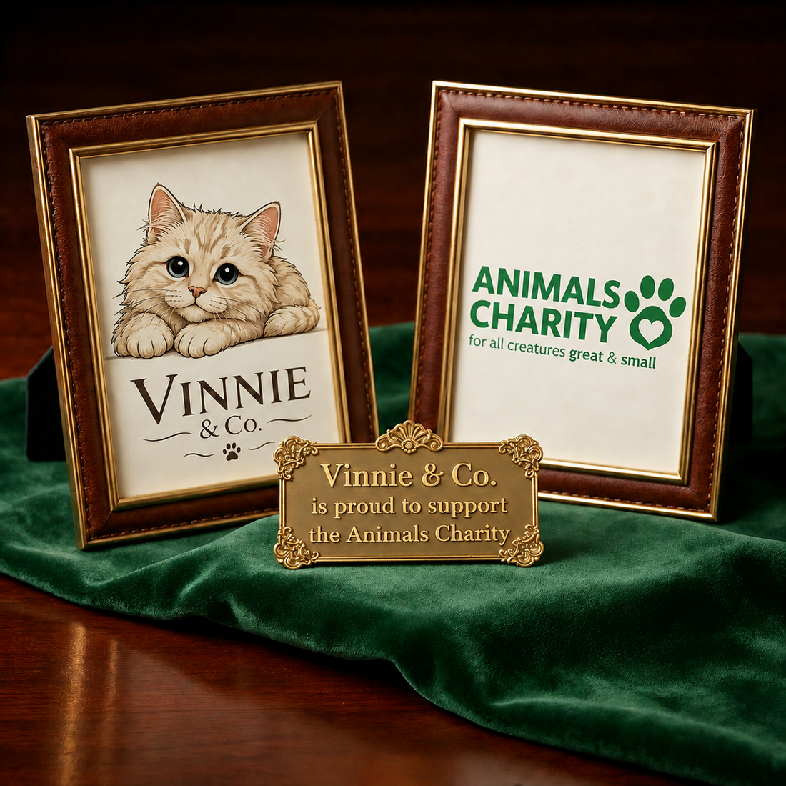 Why Vinnie & Co. Supports Animal Charities