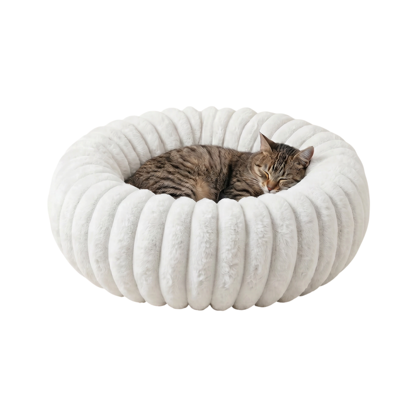 Vinnie Cloud Bed - Ivory