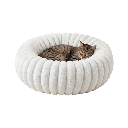 Vinnie Cloud Bed - Ivory