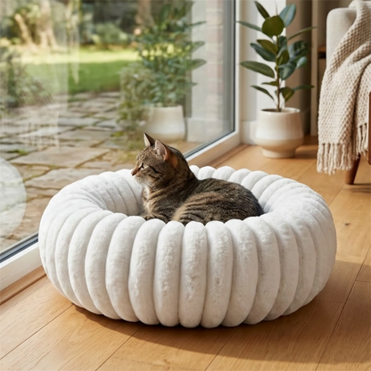 Vinnie Cloud Bed - Ivory