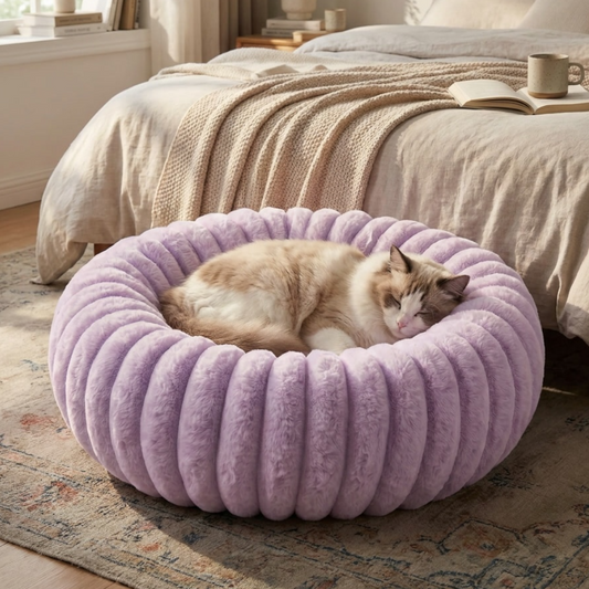 Vinnie Cloud Bed - Lilac