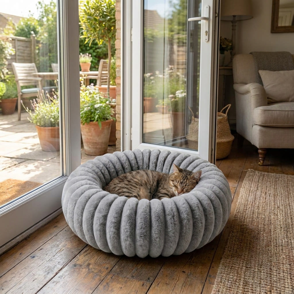 Vinnie Cloud Bed - Stone