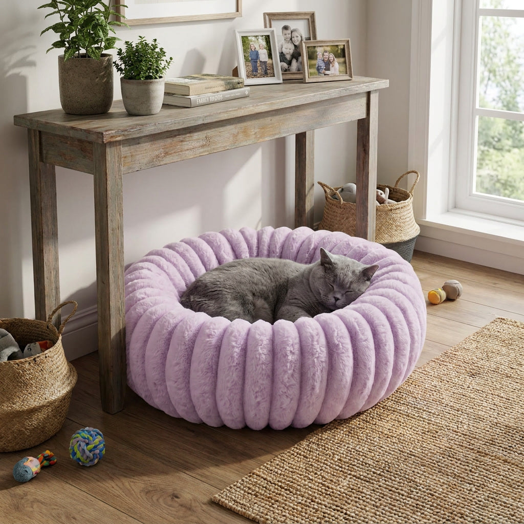 Vinnie Cloud Bed - Lilac