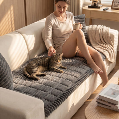 Vinnie Premium Sofa Cover – Moonstone