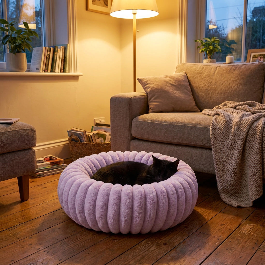 Vinnie Cloud Bed - Lilac
