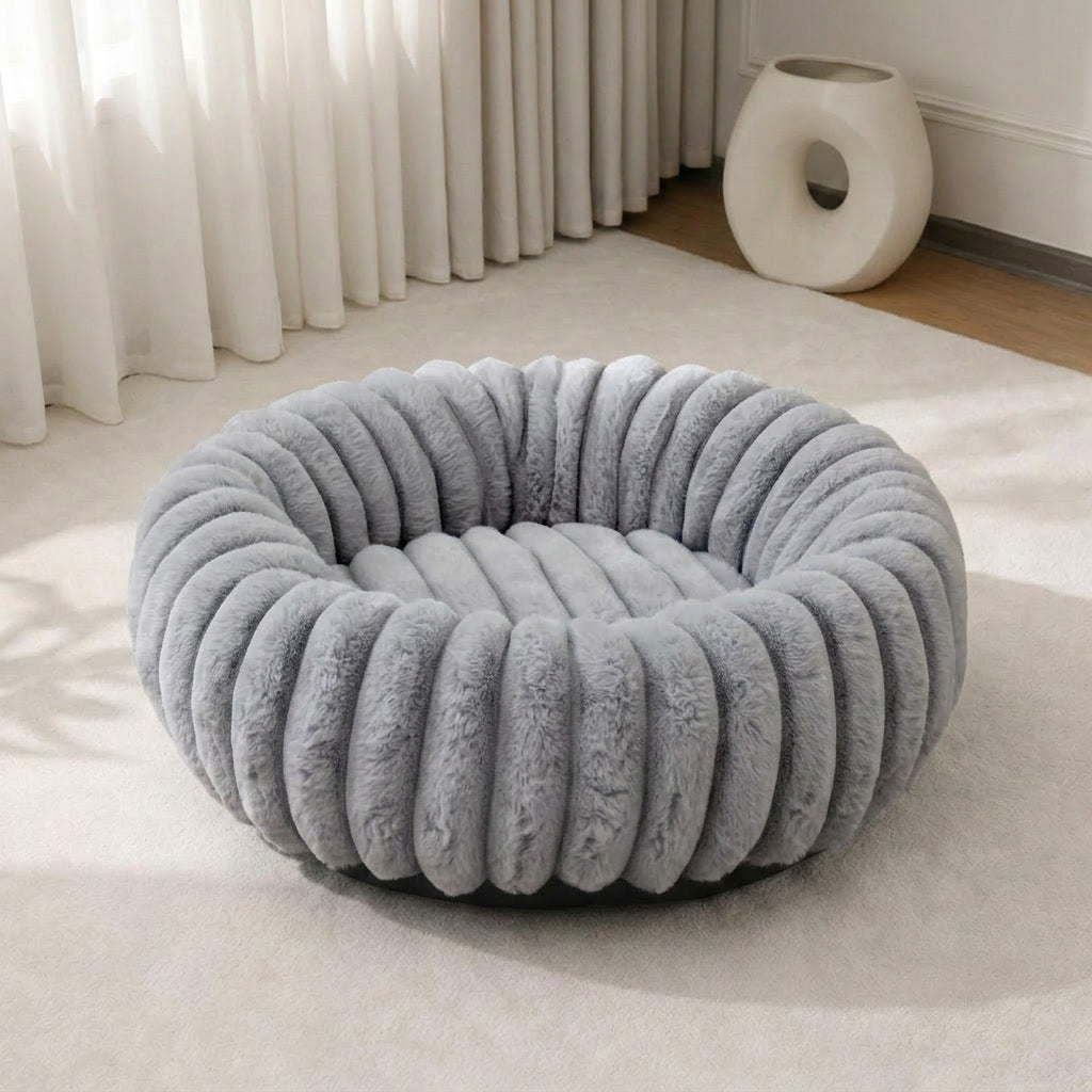 Vinnie Cloud Bed - Stone