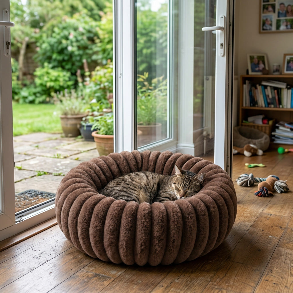 Vinnie Cloud Bed - Chocolate