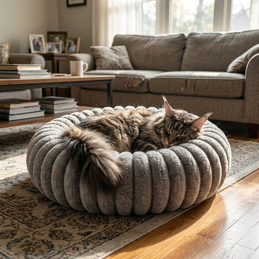 Vinnie Cloud Bed - Stone