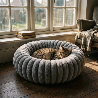 Vinnie Cloud Bed - Stone