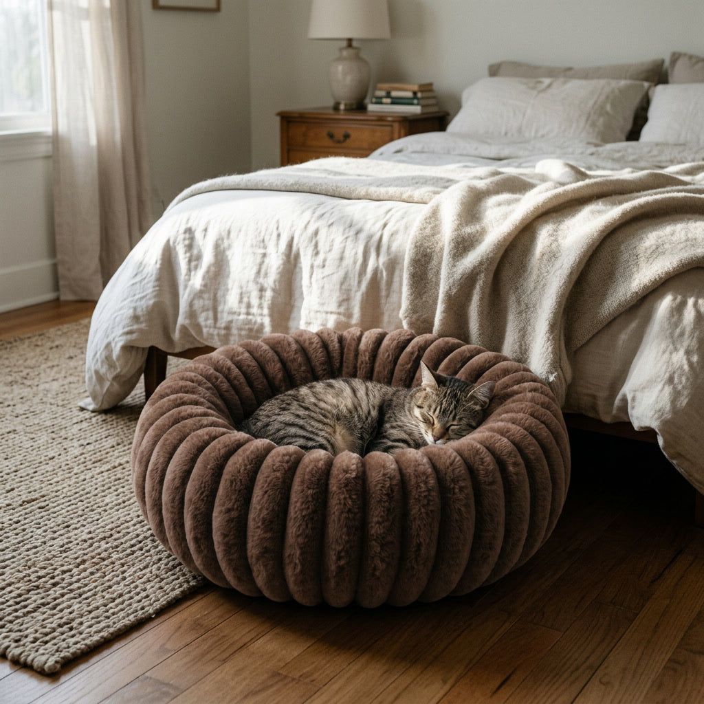 Vinnie Cloud Bed - Chocolate