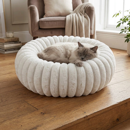 Vinnie Cloud Bed - Ivory