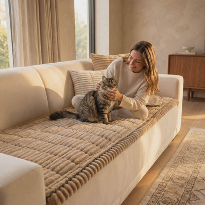 Vinnie Premium Sofa Cover – Dune